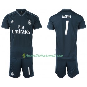 Fußballtrikots Real Madrid NAVAS 1 Kinder 2018-2019 Kurzarm Auswärts-trikot kaufen